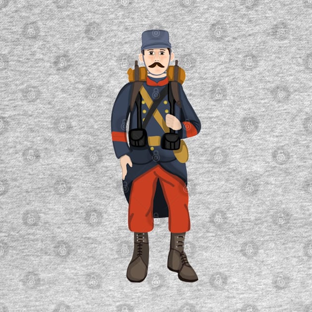 French Marine (Small Design) by Aeriskate